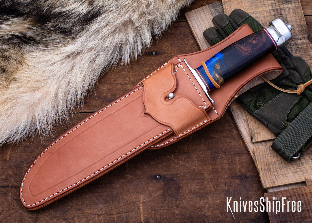 Bark River Knives: 1909 Bowie - California Buckeye Burl #3